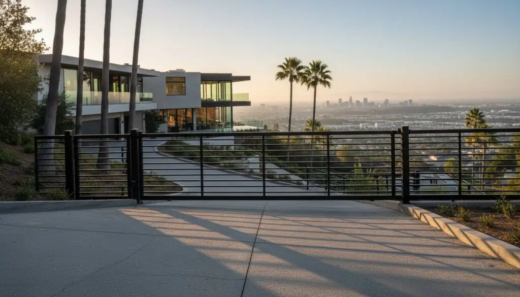 Cantilever Sliding Gate Los Angeles: Engineering Uncompromising Security