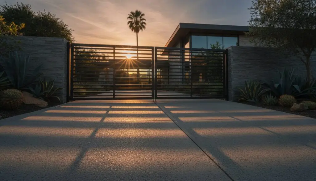 Modern Horizontal Slat Gates: Forging the New Standard of Los Angeles Curb Appeal 3 Modern Horizontal Slat Gates: Forging the New Standard of Los Angeles Curb Appeal