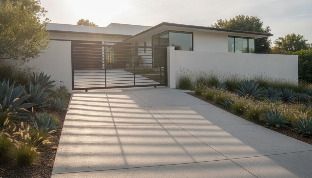 Driveway Gate Design for Sloped Entrances: Engineering Your 2026 Hillside Entry 1 Driveway Gate Design for Sloped Entrances: Engineering Your 2026 Hillside Entry