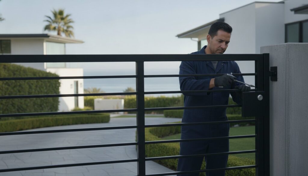 Santa Monica Gate Maintenance: How Often to Schedule Service