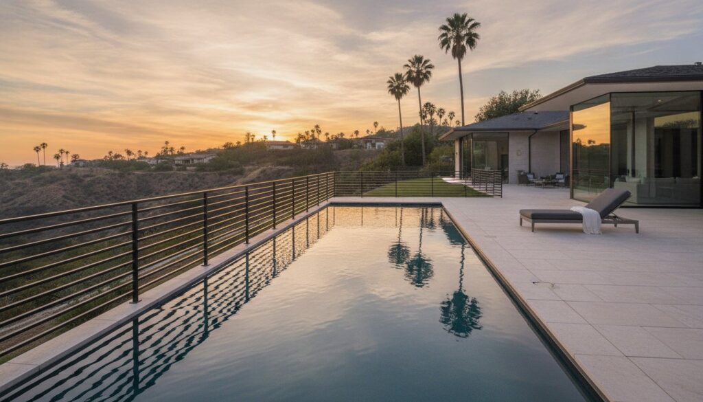 Wrought Iron Pool Fence Los Angeles: Safety Meets Custom Craftsmanship