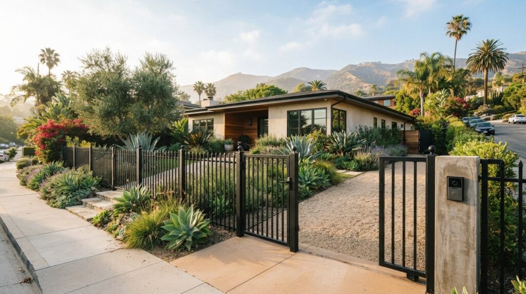 Why Iron Picket Fences Are Best for Los Angeles Homes 1 Why Iron Picket Fences Are Best for Los Angeles Homes