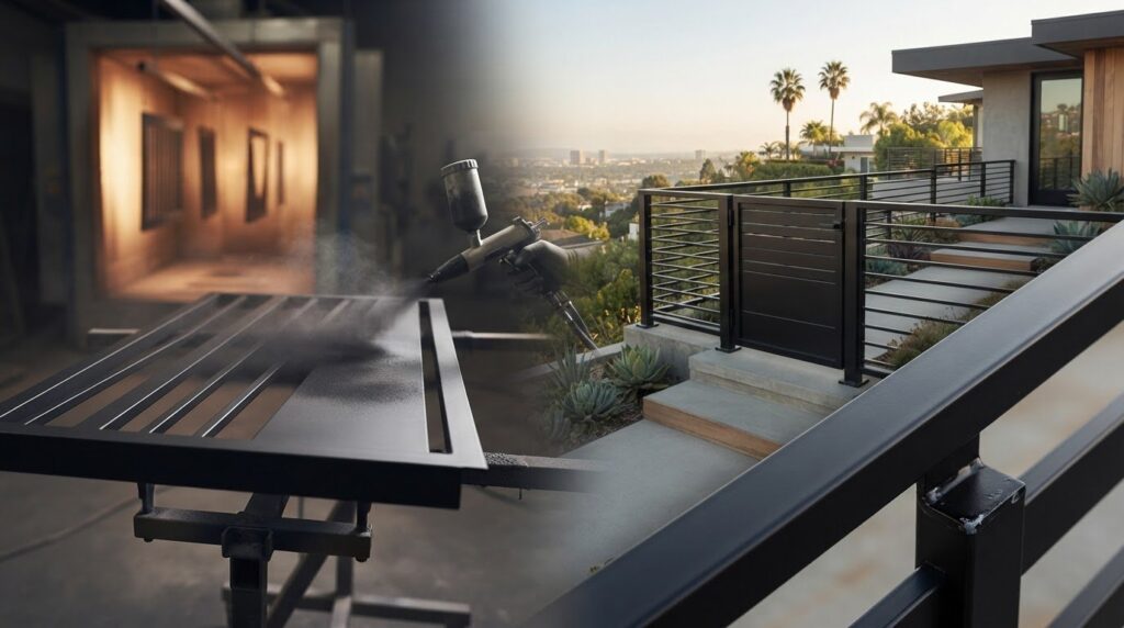 Why Powder Coating Matters for Studio City Iron Works