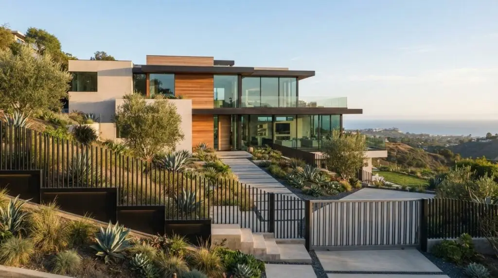 Modern Fence Styles for Pacific Palisades Homes 1 Modern Fence Styles for Pacific Palisades Homes